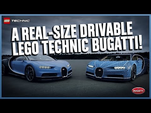 Cette Bugatti Chiron fabriquée avec 1 million de LEGO Technic roule à 30km/h #2