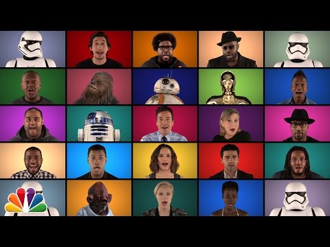 Star Wars : les musiques de la saga chantées à capela par les acteurs du film #2