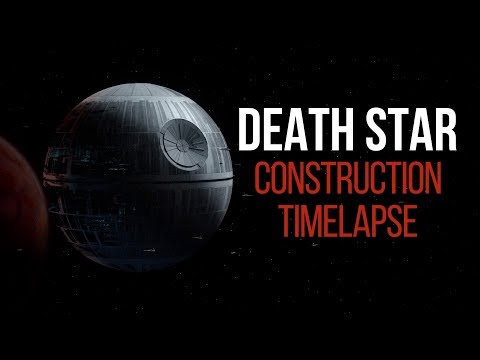 Star Wars : la construction de l’Etoile de la Mort en timelapse #3