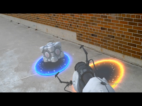 Portal : une démo en réalité augmentée avec HoloLens #3