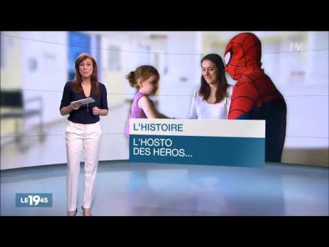 Des super-héros rendent visite aux enfants malade de l’hôpital Necker #9