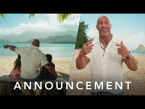 Un film Vaiana en live-Action avec The Rock annoncé pour 2026