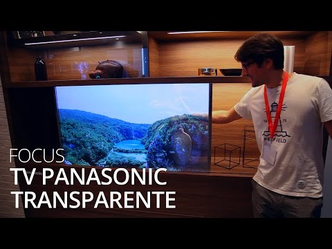 Un téléviseur Panasonic qui devient transparent #2