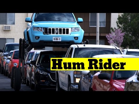 Hum Rider : cette Jeep enjambe les voitures #2