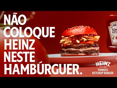 Heinz lance un hamburger dont tous les ingrédients sont au Ketchup