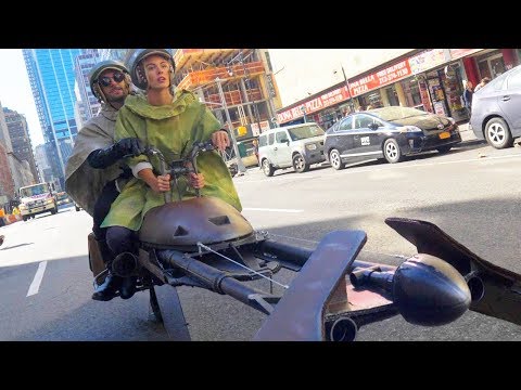 Star Wars : une course-poursuite en Speeder Bike dans les rues de New York #2