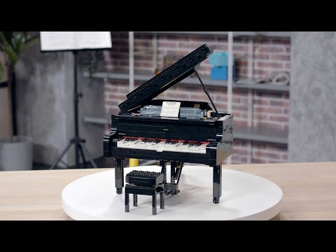 LEGO imagine un piano fonctionnel et contrôlable via un smartphone #3