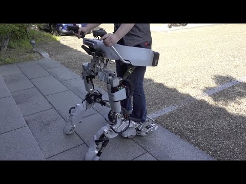 Cette trottinette high-tech se transforme en exosquelette #2