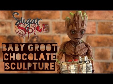 Les Gardiens de la Galaxie : un baby Groot en chocolat pour Pâques