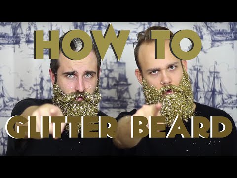 GlitterBeards : La Barbe à Paillettes pour un réveillon bien poilu #2