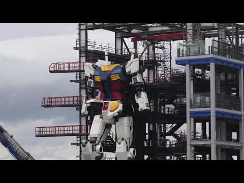 Au Japon, un Gundam à taille réelle et fonctionnel est en cours de test #2