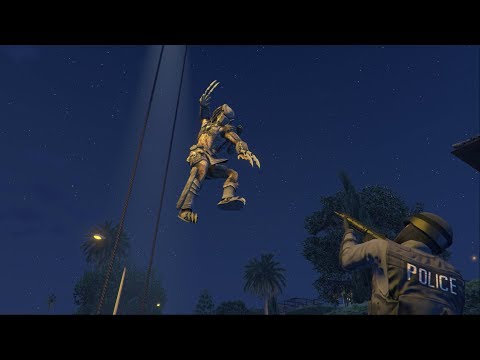 Un mod pour incarner un Predator dans GTA V #2