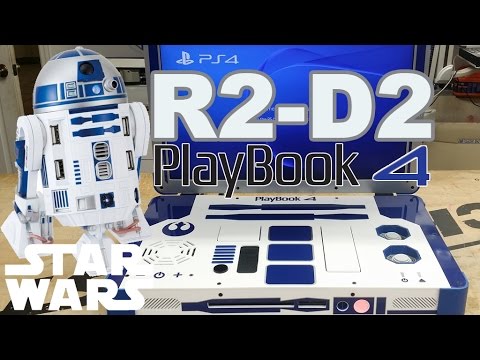 Une Playstation 4 Playbook customisée R2-D2 #7