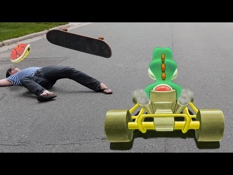 Mario Kart en Stop Motion à la craie et en 3D #2