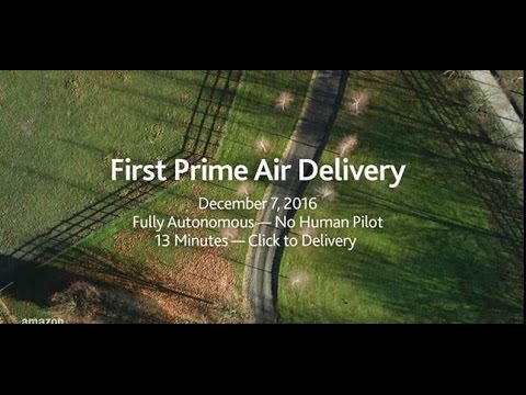 Amazon a commencé à livrer ses colis par drone #2