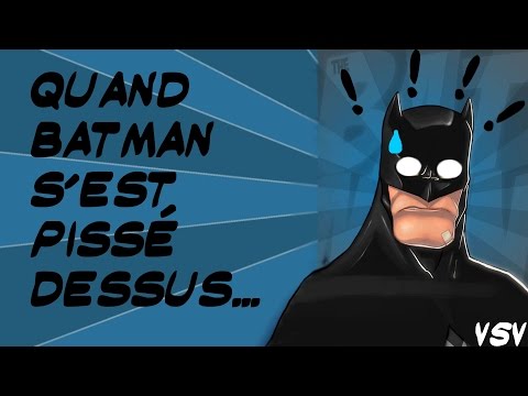 Quand Batman se pisse dessus dans un comics